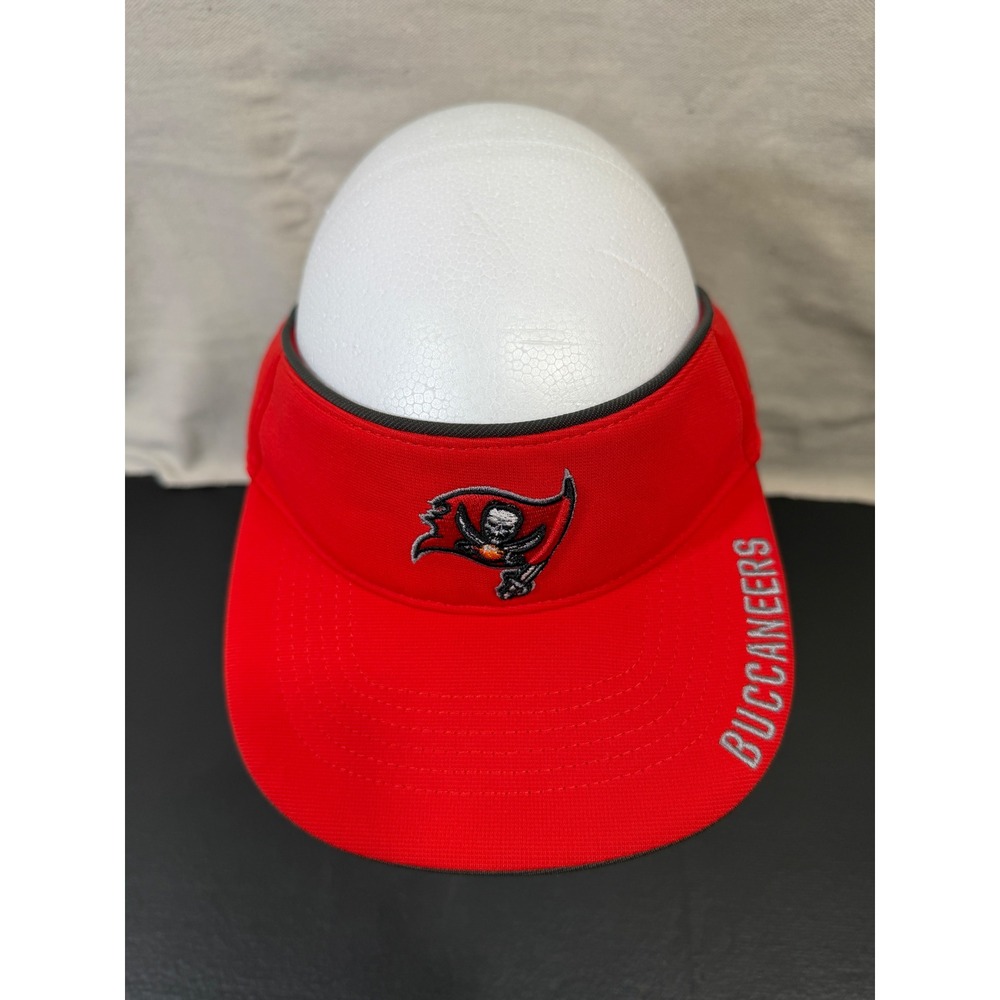 '47 Brand Tampa Bay Buccaneers‎ Visor Red One Size NFL Football Hat Adjustable
